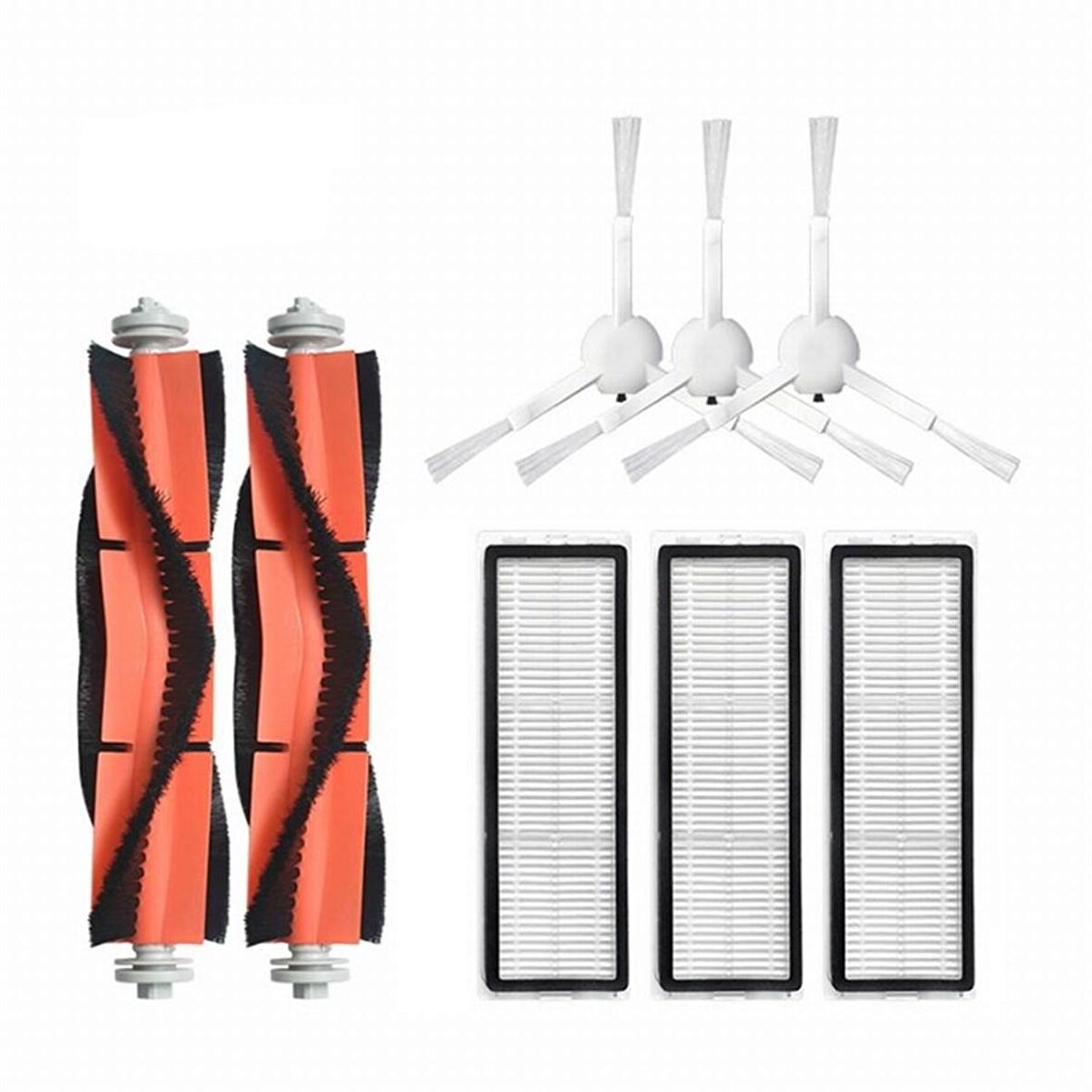 Dreame F9 Robot Süpürge Uyumlu 8'li Yedek Parça Seti